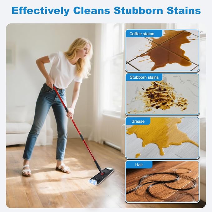 3PCS Replacement Mop Pads for O-Cedar H2prO Flat Mop System, Microfiber Mop Pad - Image 8