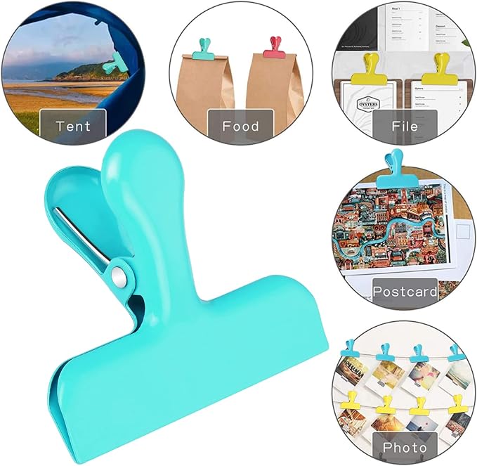 FINDMAG Heavy Duty Stainless Steel Chip Clips, Chip Bags - Image 6