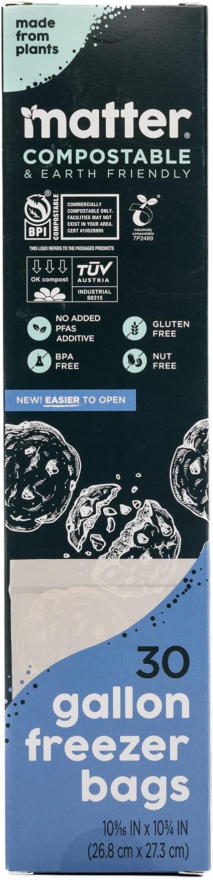 Matter Compostable Gallon Freezer Bags by Matter
