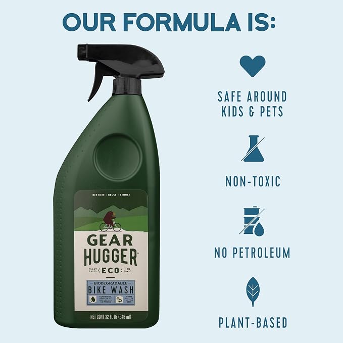 Gear Hugger Bike Wash Spray – Eco-Friendly Cleaner Spray, Wash Soap - Image 3