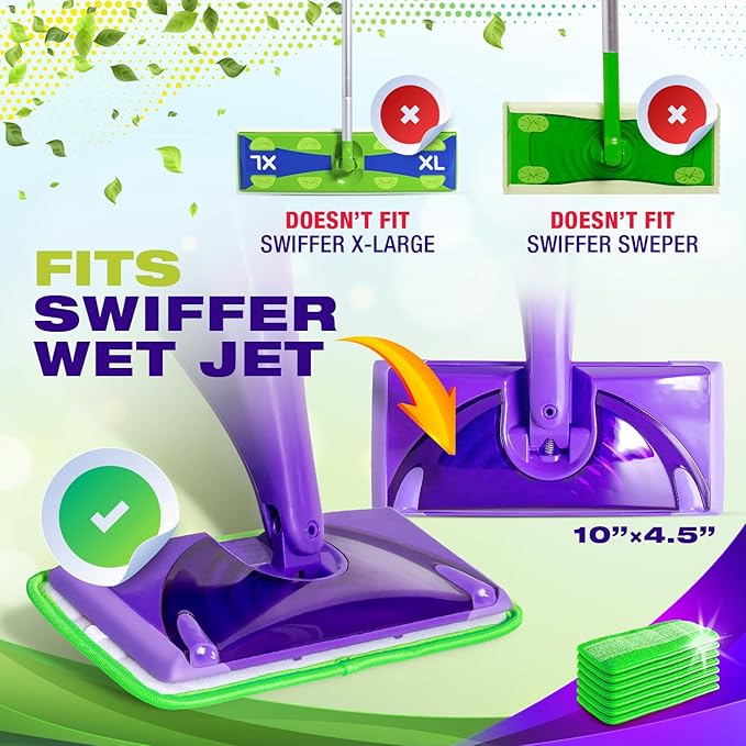 VanDuck Reusable Mop Pads Compatible - Image 2
