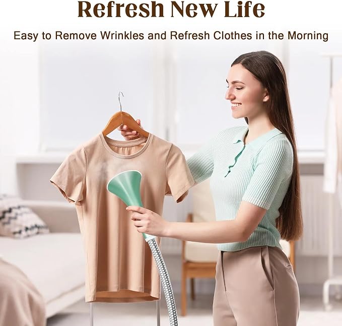 Standing Garment Steamer, 2000W Powerful Steamer - Image 8