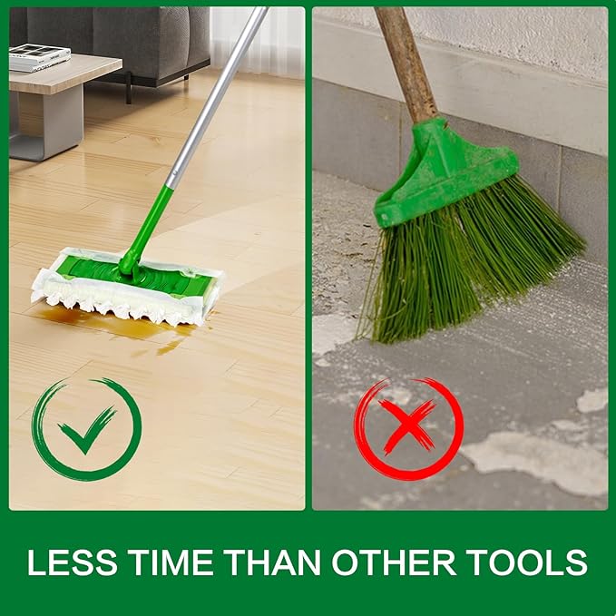 Heavy Duty Dry Sweeping Cloths Compatible - Image 5