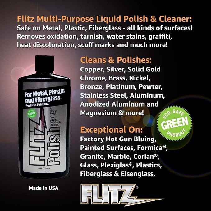 Flitz Multi Purpose Metal Polish Liquid - Image 6