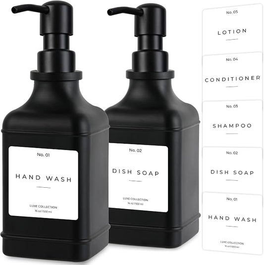 Emerson Essentials Soap Dispenser, Dish Soap Dispenser, Soap Dispenser Bathroom by Emerson+Essentials