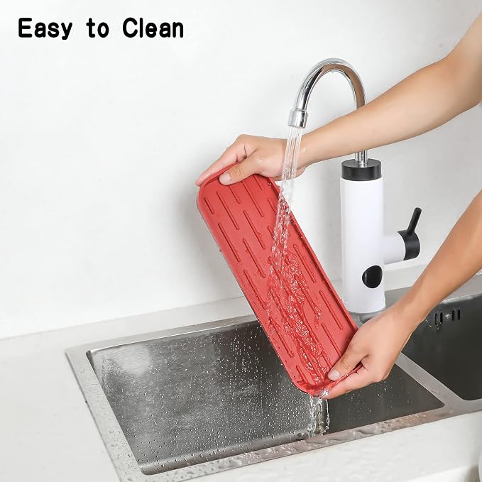 Silicone Kitchen Sink Organizer Tray - Image 7