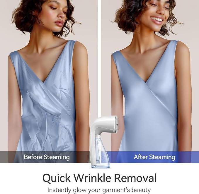 HiLIFE Steamer for Clothes, Handheld Clothes Steamer - Image 4