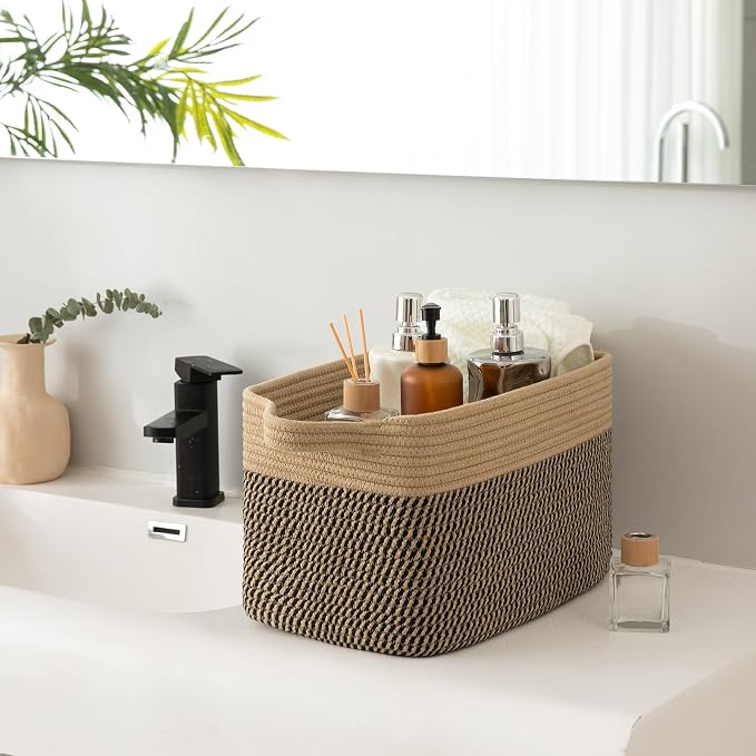 OIAHOMY 3 Pack Storage Basket for Organizing, Woven Basket Basket - Image 5
