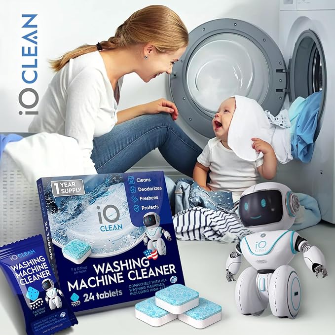 Washing Machine Cleaner and Descaler Tablets 24 Pcs - Image 8