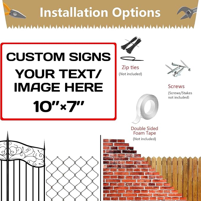 Aluminum Weatherproof Metal Sign - Image 4