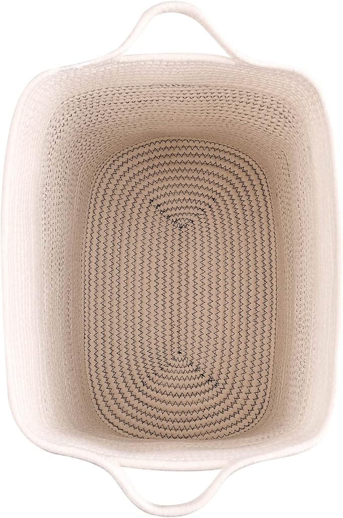 Medium and Large Woven Basket//With Handle, Used - Image 6