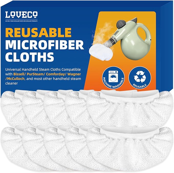 LOVECO 10 Pack Universal Microfiber Cloths by LOVECO