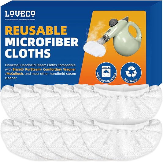 LOVECO 10 Pack Universal Microfiber Cloths by LOVECO