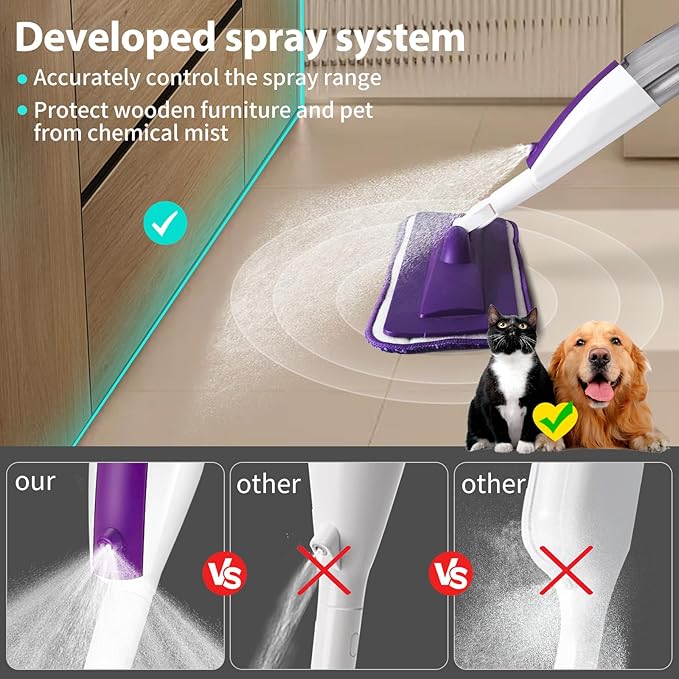 Spray Mops for Floor Cleaning Floor Mop - Image 4