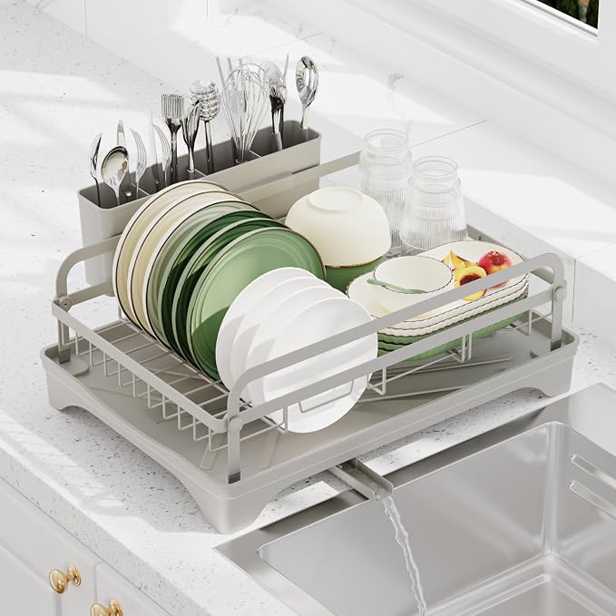 Dish Drying Rack by HOMEBOSILY