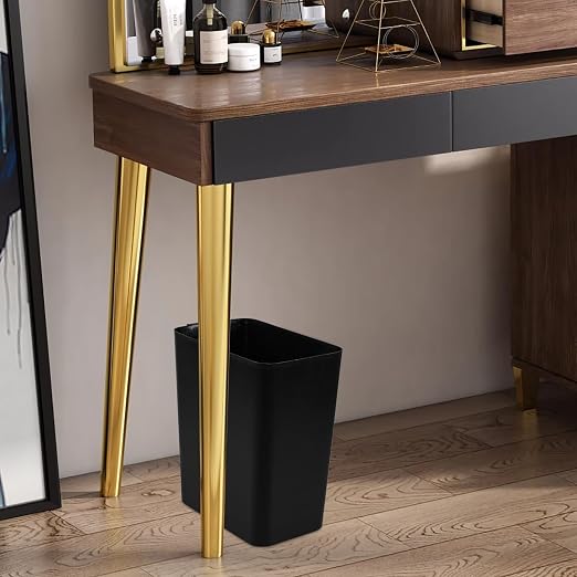 3-Pack 4.5 Gallon Plastic Small Trash Can Wastebasket - Image 5