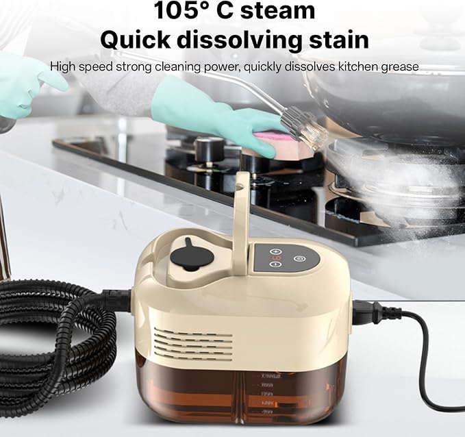 Irishom Handheld Multi-Surface Steam Cleaner - Image 4