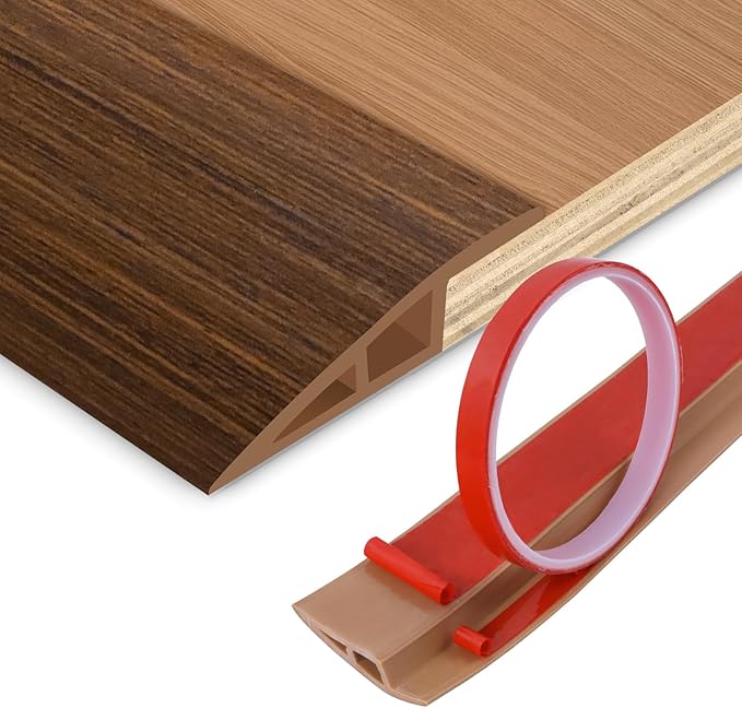 Floor Transition Strip Vinyl Door Threshold Ramp Self Adhesive Carpet Edging by DBHXXMB-HH