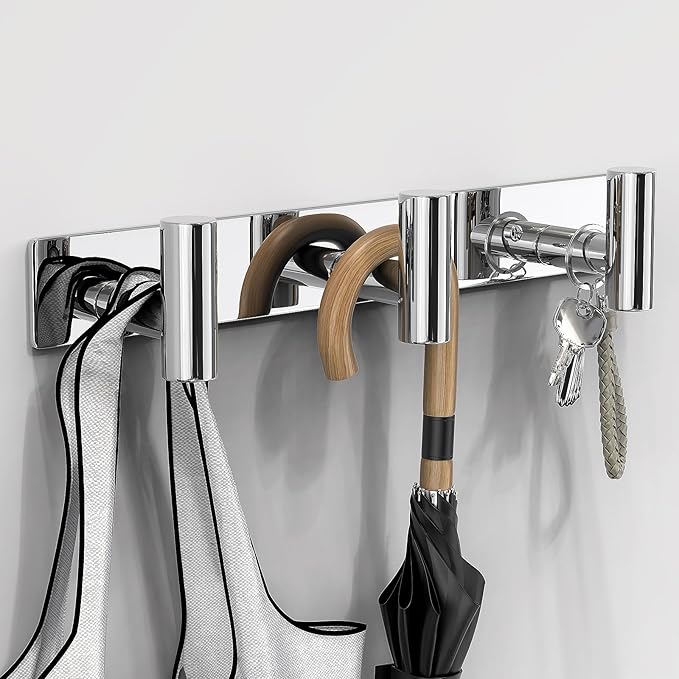VAEHOLD Hat and Coat Wall Mount Rack - Image 2