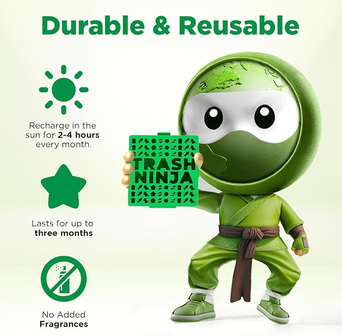 Trash Ninja Trash Can Deodorizer and Odor Eliminator - Image 4