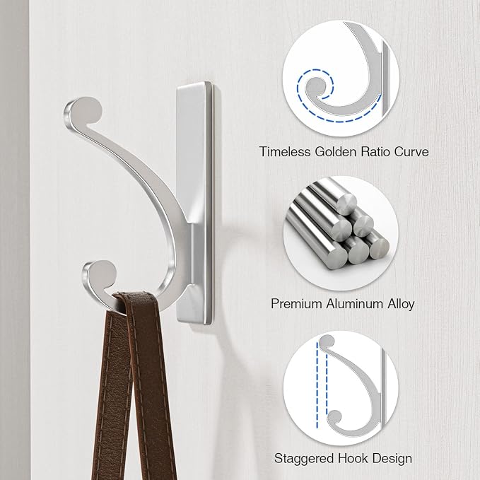 Adhesive Wall Hook for Towel/Coat - Image 4