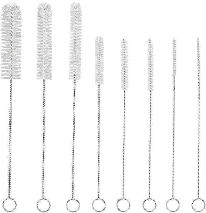 8 Pack Straw Brush Cleaner by Unknown