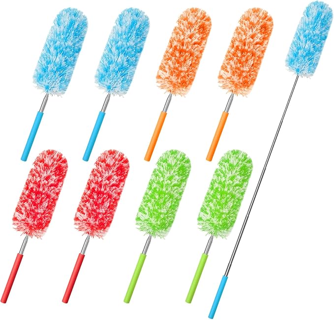 Tanlade 8 Pcs Microfiber Feather Duster by Tanlade