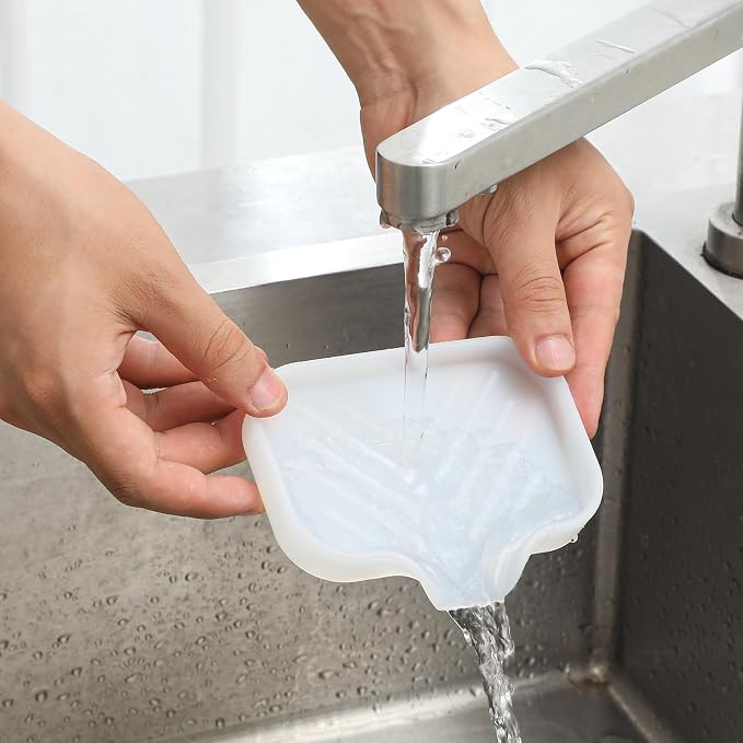 Silicone Bathroom Soap Dishes - Image 8