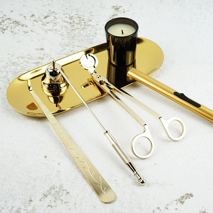 5Pcs Stainless Steel Candle Wick Trimmer Set, Candle Wick Trimmer, Candle Wick - Image 2