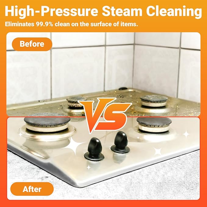 Pressurized Handheld Steam Cleaner - Image 6