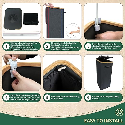 Recycling Bin for Kitchen Indoor Home 26 Gallon, 100L Recycle Bin - Image 4