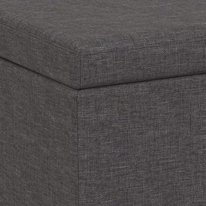 SIMPLIHOME Avalon 54 inch Wide Contemporary Rectangle Extra Large Storage - Image 6