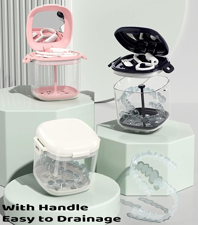 MURRI&MURRDI Retainer Case, Denture Bath Box - Image 6