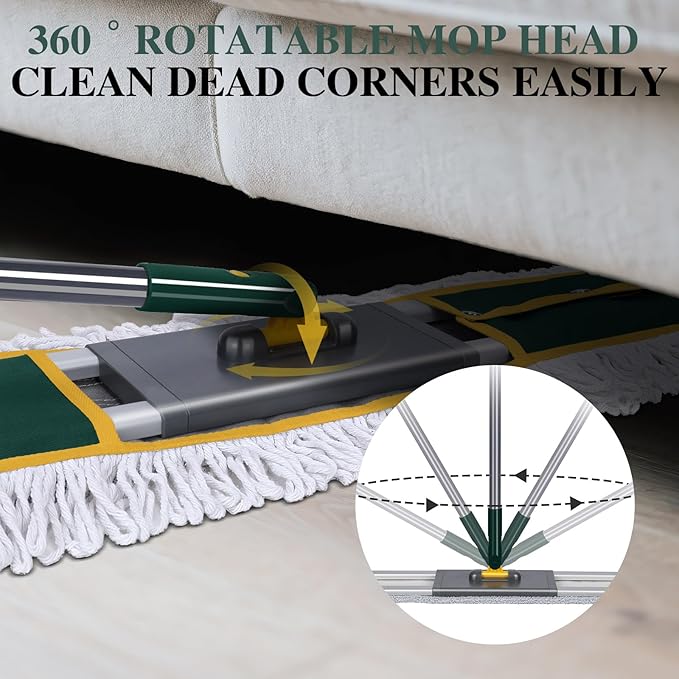 36" Commercial Mop, Masthome Heavy Duty Industrial Mop - Image 4