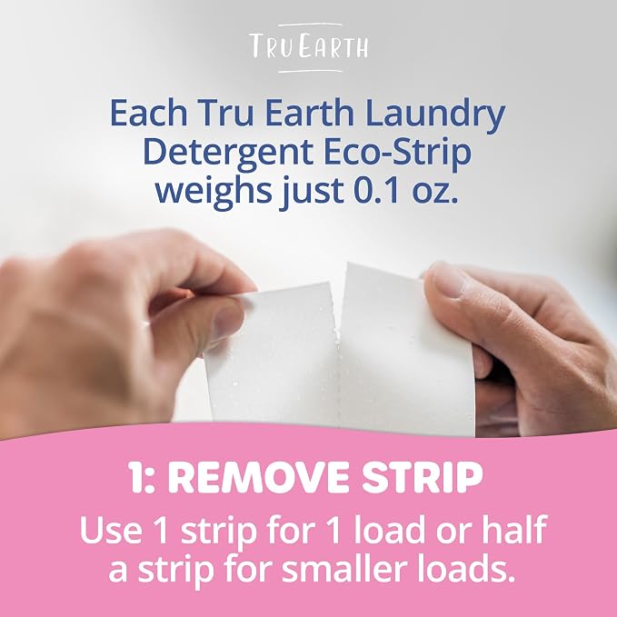 Tru Earth Hypoallergenic Baby Laundry Detergent Sheets/Strips - Image 3