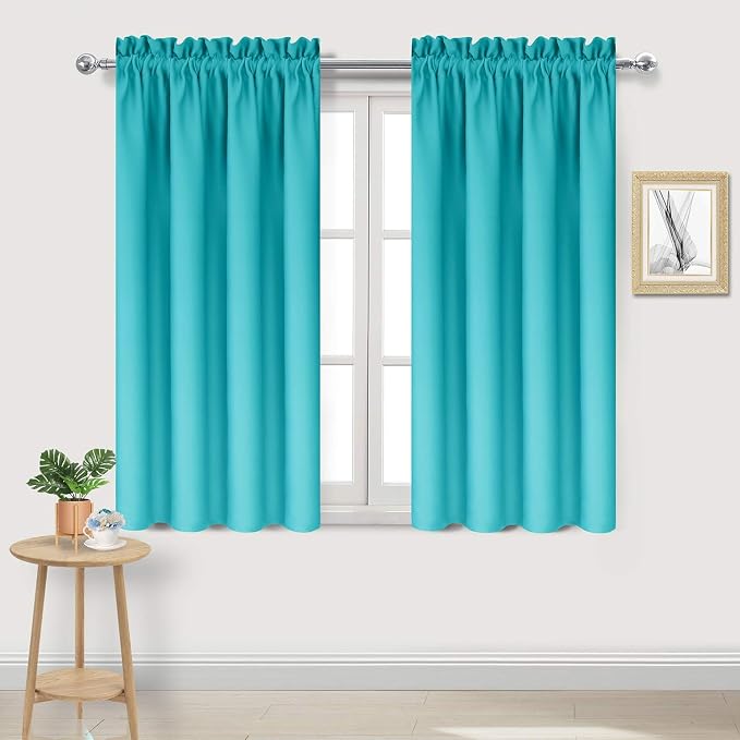 DWCN Turquoise Blackout Curtains by DWCN