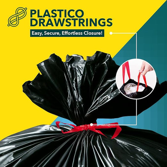 Plastico Extra Tall Kitchen Trash Bags - Image 2