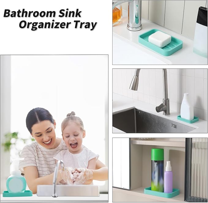 Silicone Kitchen Sink Organizer Tray - Image 3
