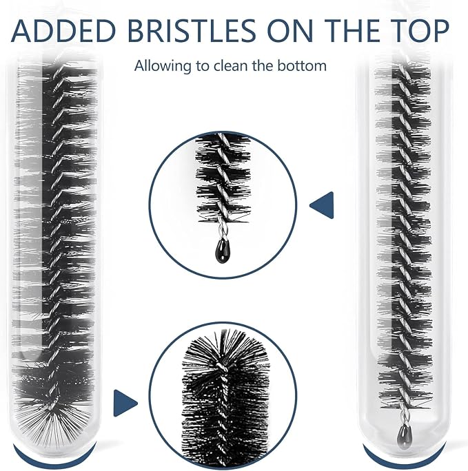 Straw Cleaner Brush Set, 12 Pieces Botthle Cleaning Brush and Nylon Tube Brush - Image 5