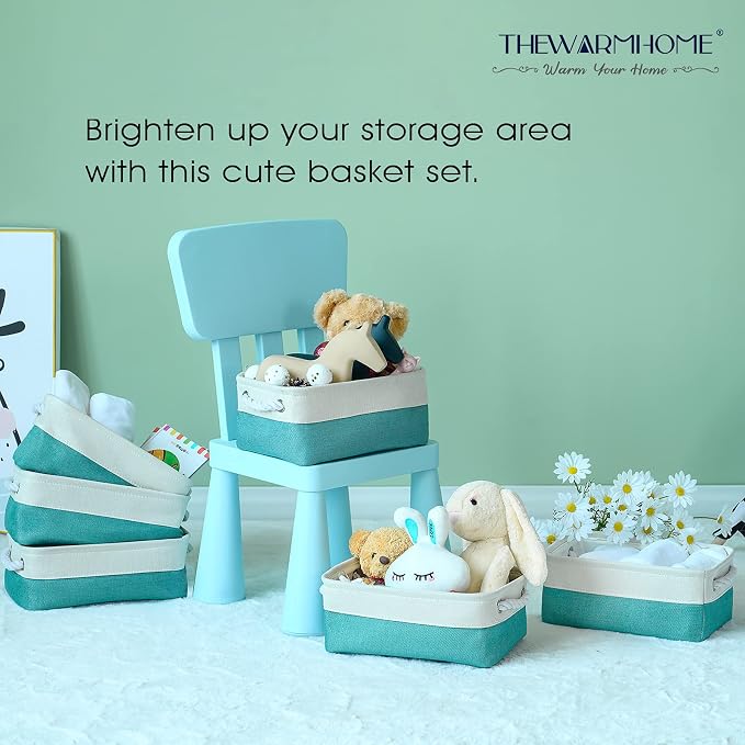 TheWarmHome Storage Bins for Shelves - Image 3