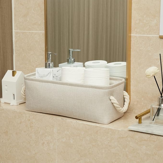 Temary Small Fabric Storage Baskets - Image 6