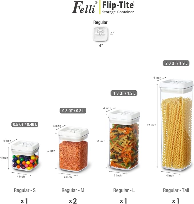 Felli Flip Tite Storage Container - Image 5