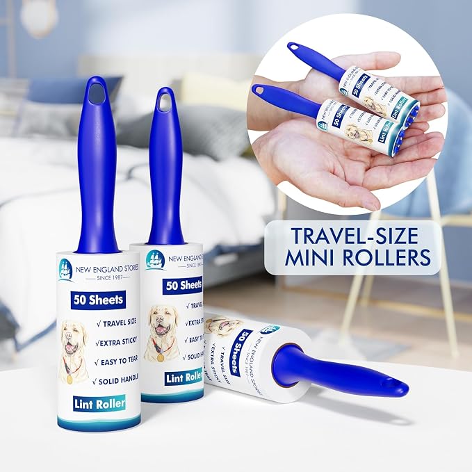 200 Sheets Mini Lint Rollers for Travel - Image 2