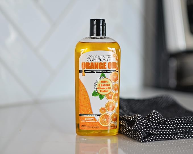 Cold Pressed Orange Oil Concentrate |12-ounce Professional Grade All-Purpose - Image 8