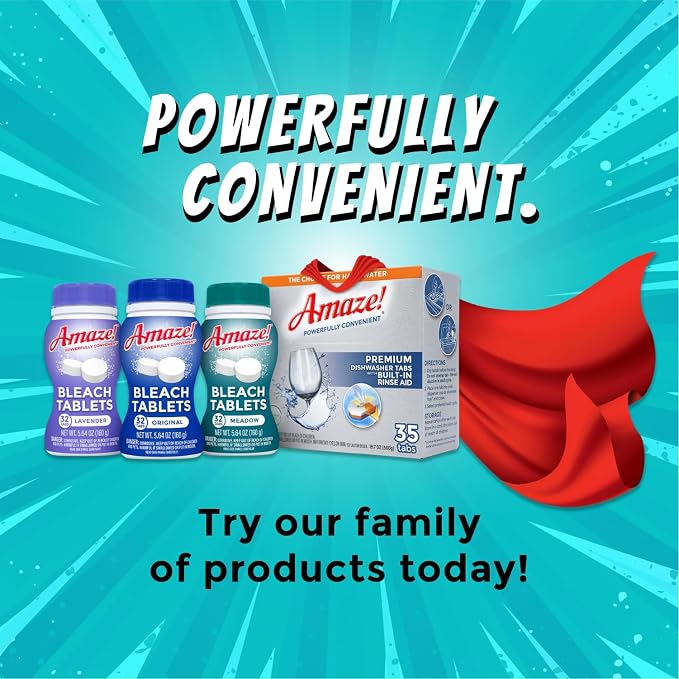 AMAZE Ultra Concentrated Bleach Tablets - Image 8