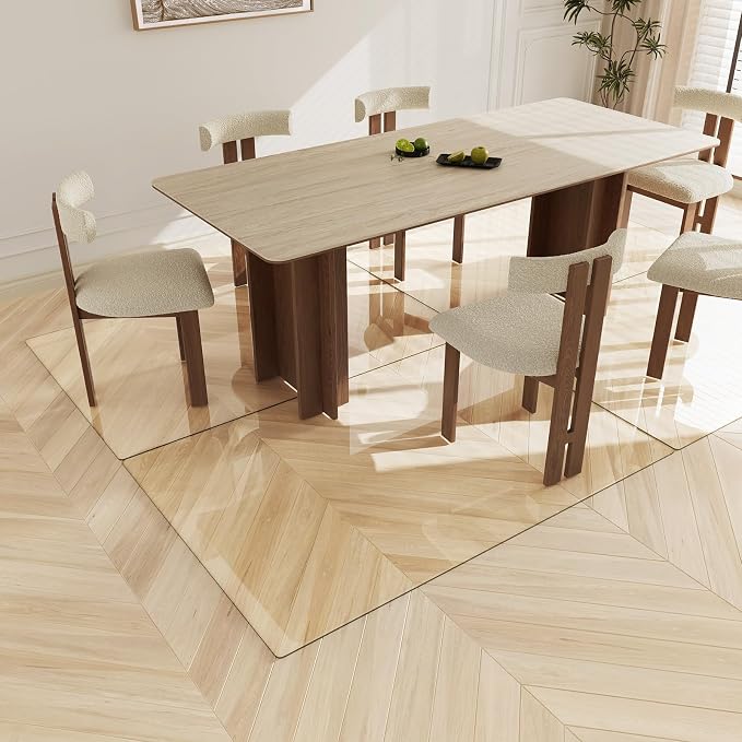 Koonmi Tempered Glass Chair Mat 40"x60" - Image 6