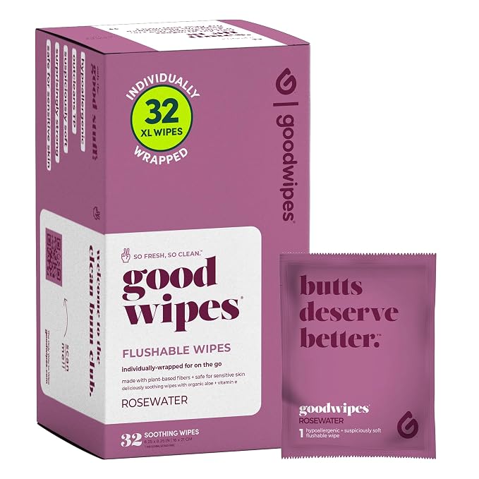 Goodwipes Flushable Wipes – Made by goodwipes