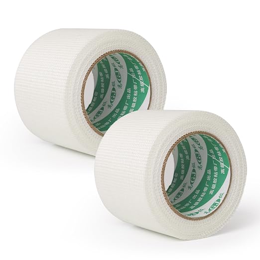 2 Rolls Drywall Repair Joint Tape, 2 Inch x 164FT, Self-Adhesive Drywall Mesh by Unknown