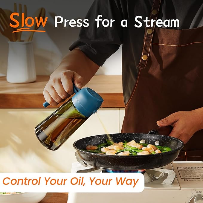 TrendPlain - Original 16oz/470ml Olive Oil Dispenser Bottle - Image 4