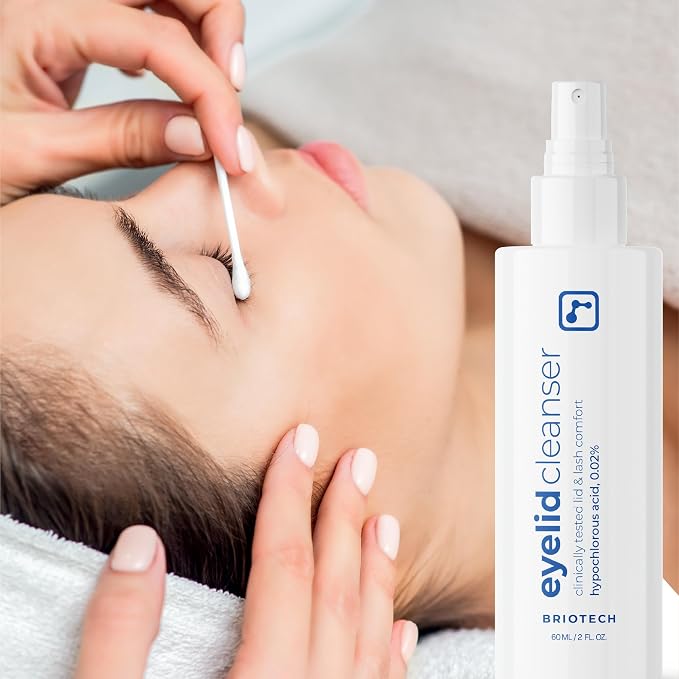 BRIOTECH Eyelid Cleanser, Hypochlorous Acid Spray, Lid & Eyelash Cleanser - Image 8